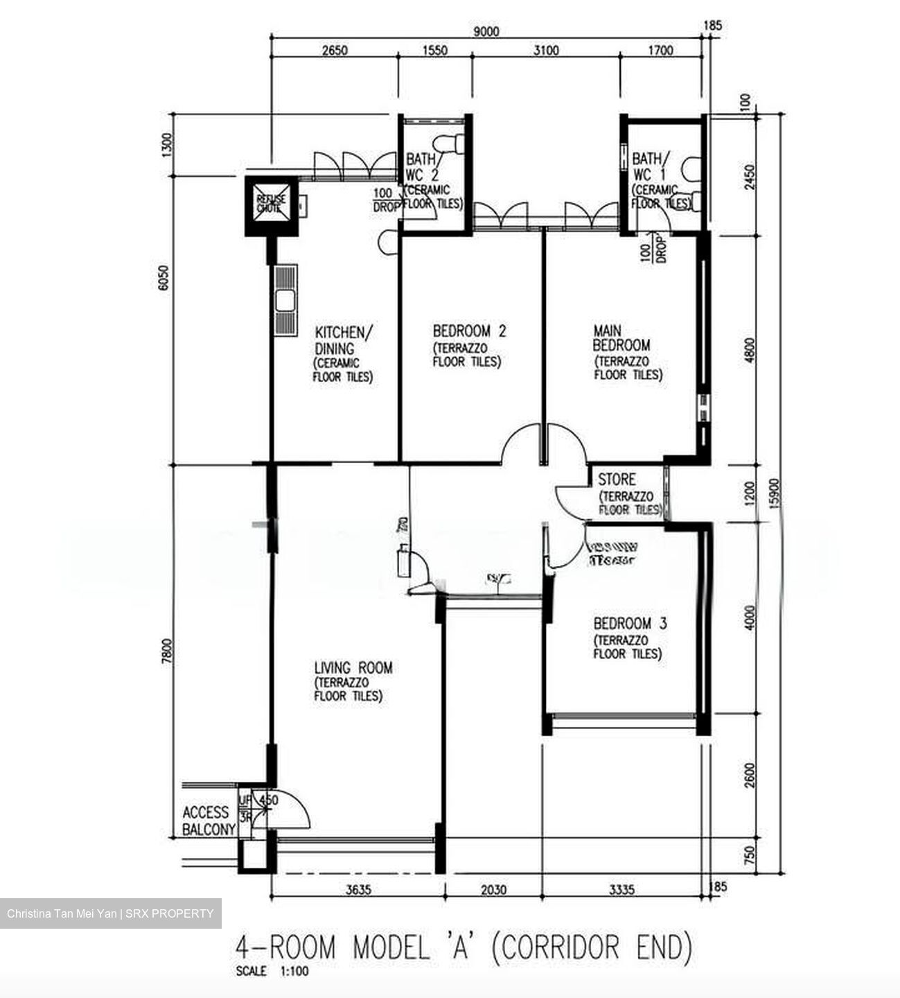 Blk 235 Tampines Street 21 (Tampines), HDB 4 Rooms #570145851
